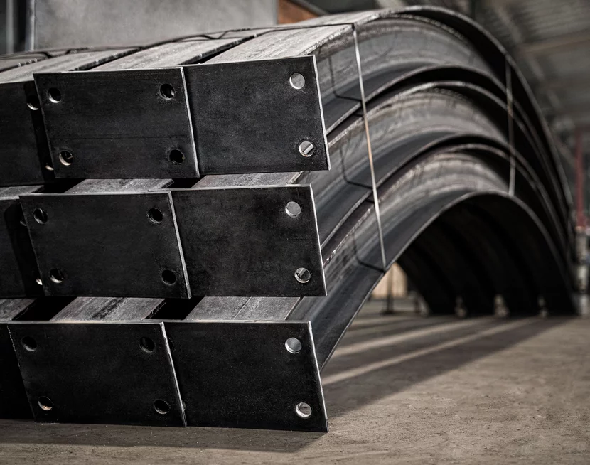 H-beam girders – arches H-beam girders – arches