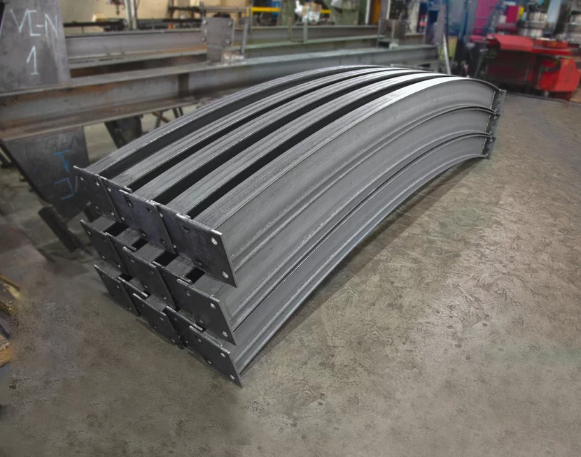 H-beam girders – arches H-beam girders – arches